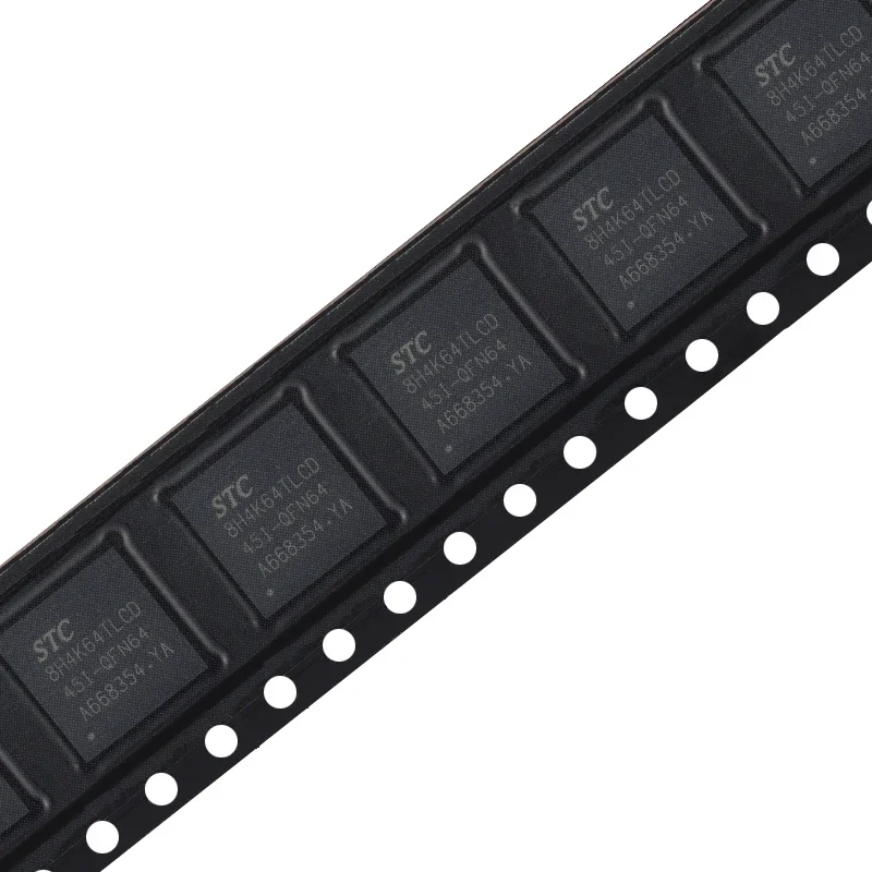 STC8H4K64TLCD-45I-QFN64 QFN-64 asli baru