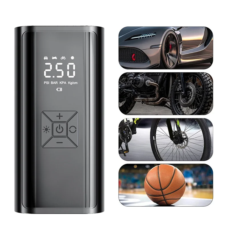 

Highly Recommended Portable Car Air Pump Tyre Inflator Smart Inflator Electric Inflator Pump