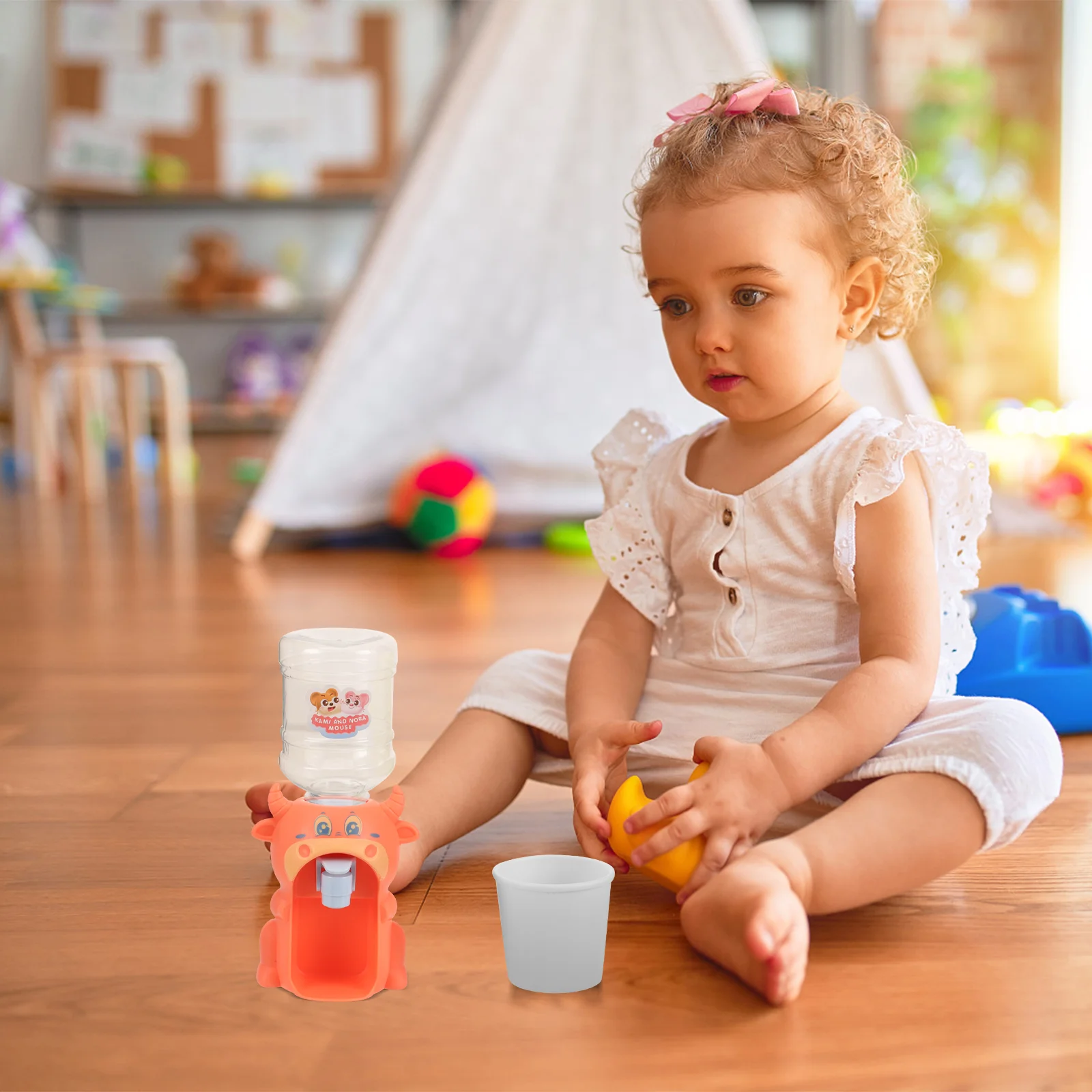 Kinderspeelgoed Mini-waterdispenser Drinkfontein Klein cadeau Modelspeelgoed voor peuters