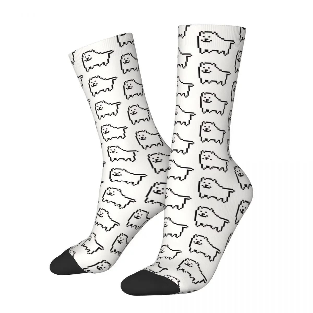 Annoying Dog Undertale Napstablook Socks Male Mens Women Winter Stockings Harajuku