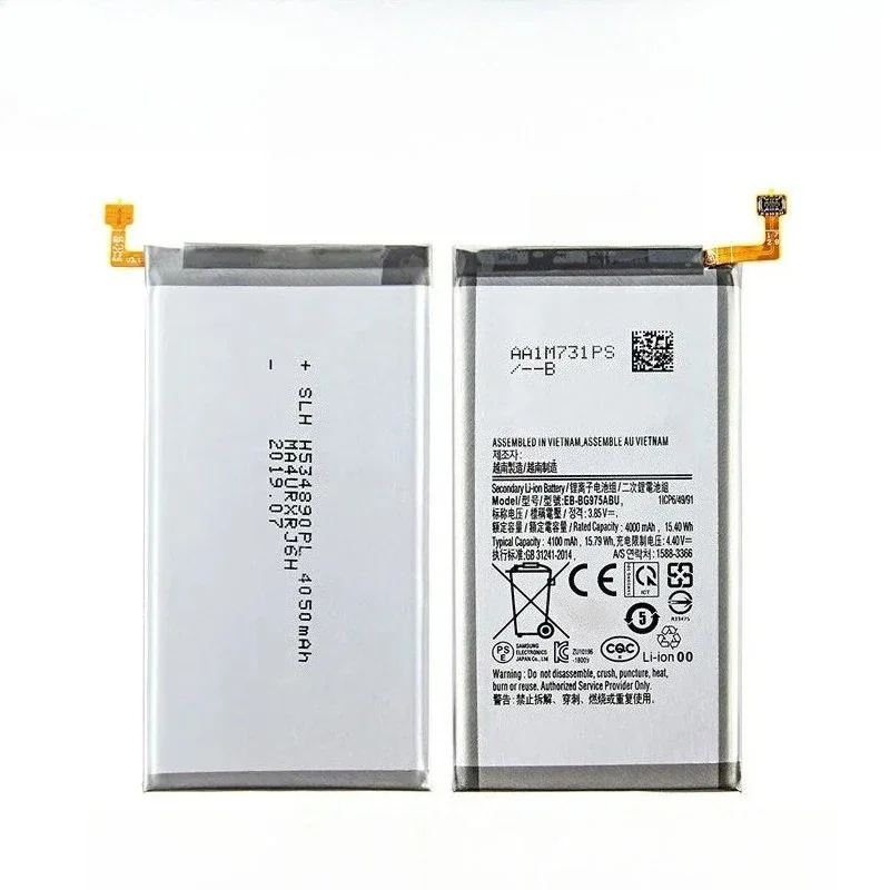3.85 فولت 4000 مللي أمبير بطارية EB-BG975ABU لسامسونج غالاكسي S10 زائد S10 + G9750 SM-G975F/DS SM-G975U/W الهاتف المحمول جديد جودة عالية #4
