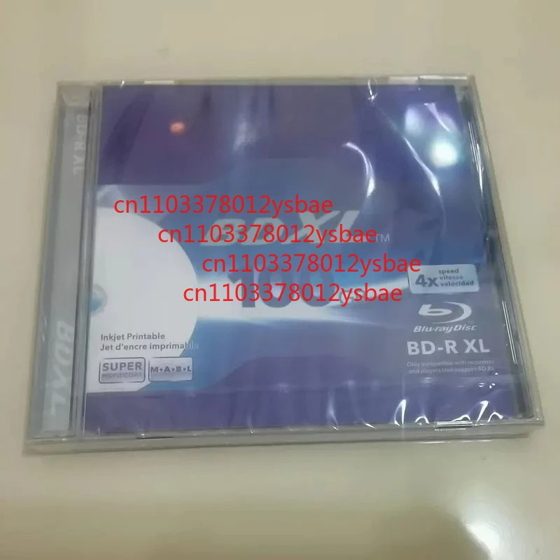 

Диск Blu Ray 100 ГБ Bluray BDR BD-RL XL BDXL 100G 4X Скорость струйной печати 1 шт.