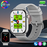 LIGE New Smart Watches Men Women 2.13''AMOLED Heart Rate Sleep Monitor Fitness Tracker Bluetooth Call Smartwatch for iOS Android