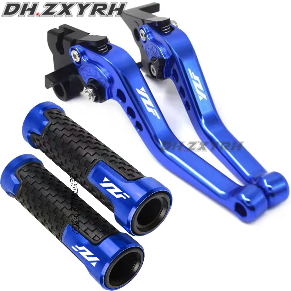 

For YZF-R3 YZFR3 2015-2024 YZF-R25 YZFR25 2014-2022 Motorcycle CNC Aluminum Adjustable Short Brake Clutch Levers Handle Grips