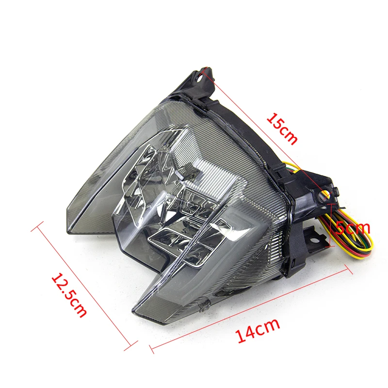 Lampu Belakang Motor LED Taillight Lampu Sein Belakang Lampu Indikator Sein Untuk Yamaha MT-09 MT09 MT 09 2017 2018 2019 2020