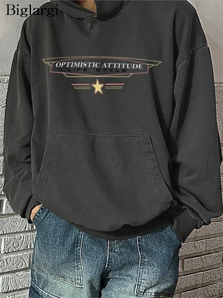 

Осенняя толстовка с капюшоном, женская модная толстовка с буквенным принтом в корейском стиле, свободные женские толстовки, повседневная женская толстовка