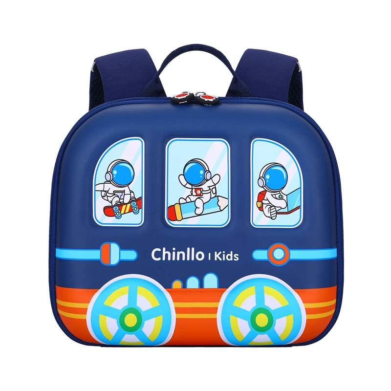 Chinllo Kids 3D Car EVA Baby Backpack Cute Kindergarten Boy Girls Schoolbag Preschool Infantil backpack 8038