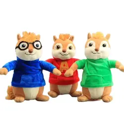 Alvin and the Chipmunks Halloween Plush Toys Kawaii Fluffy Chipmunks Stuffed Animals 9