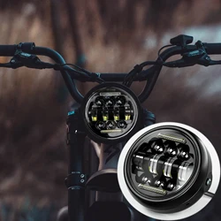 Led Arc Headlight 5.75 Inch Front Headlamp For Super73 Head Lamp 12V For Electric Bike