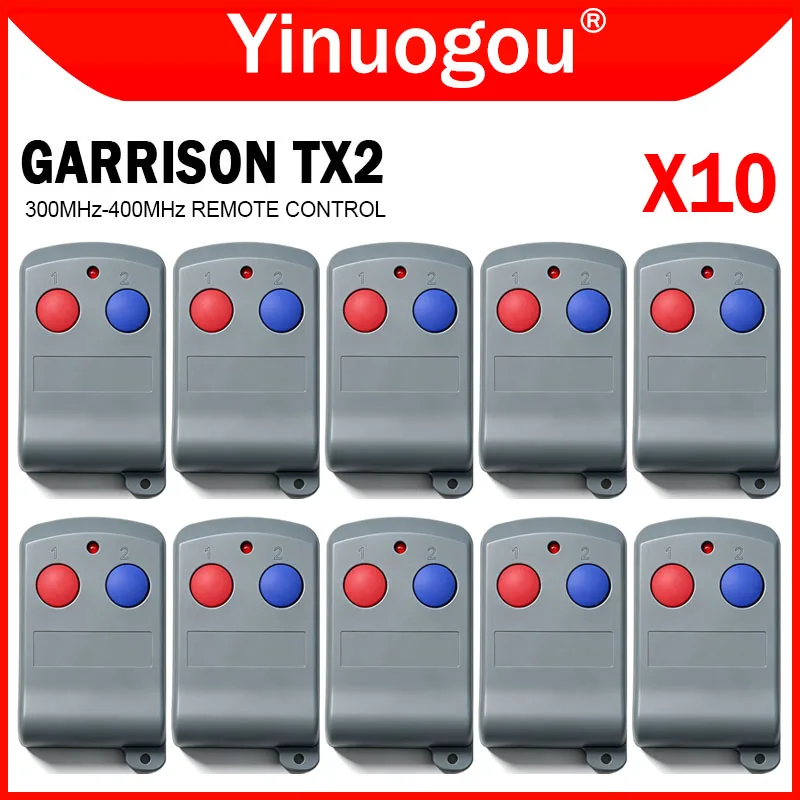 

10pcs Garrison TX1 TX2 TX3 TX4 TX5 LK-102R2 LK-102RC LK-102RM Remote Control 300-400MHz Electric Gate Remote Control