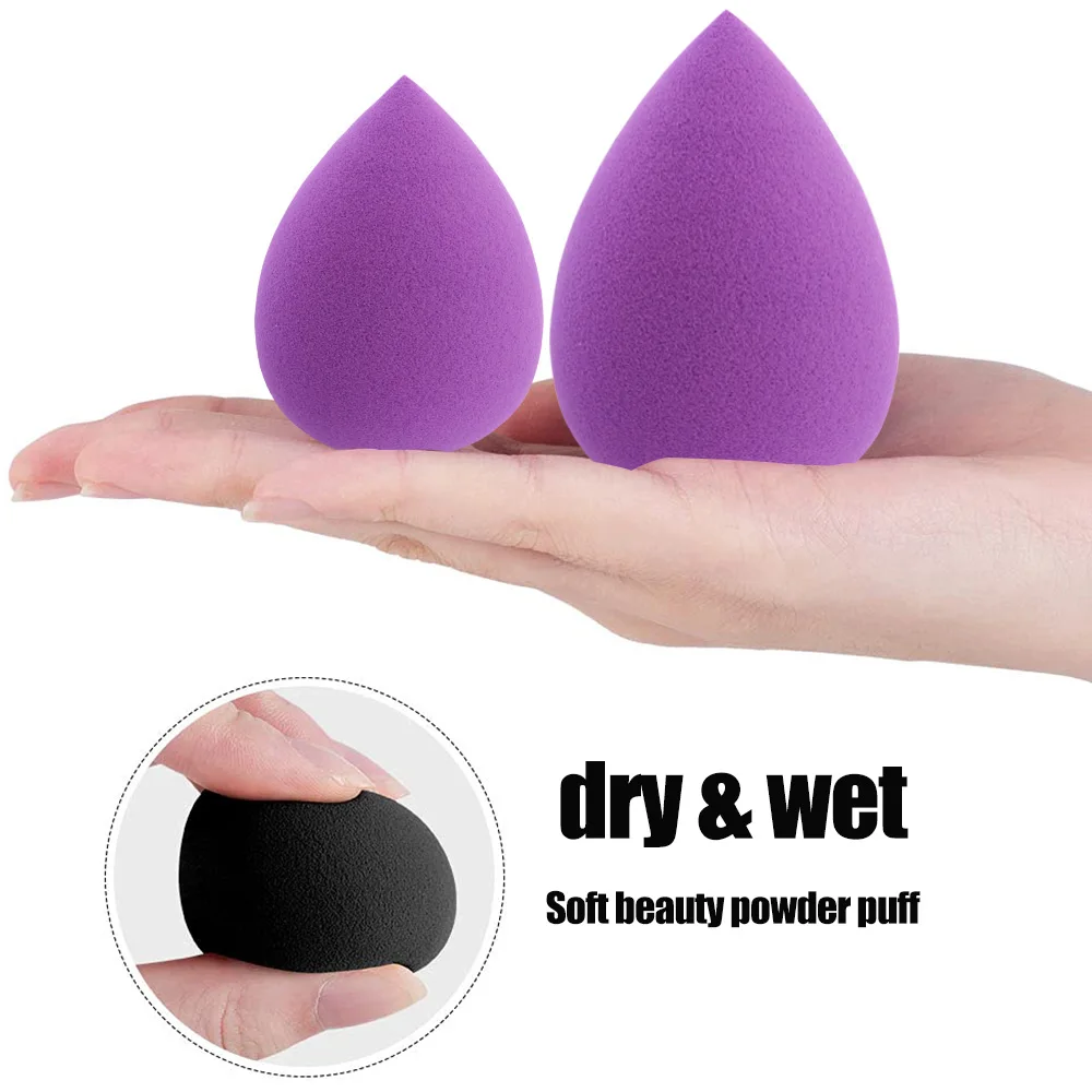 1/3/5 قطعة الجمال البيض ماكياج خلاط التجميل نفخة ماكياج الإسفنج وسادة الأساس مسحوق الإسفنج أداة النساء يشكلون اكسسوارات