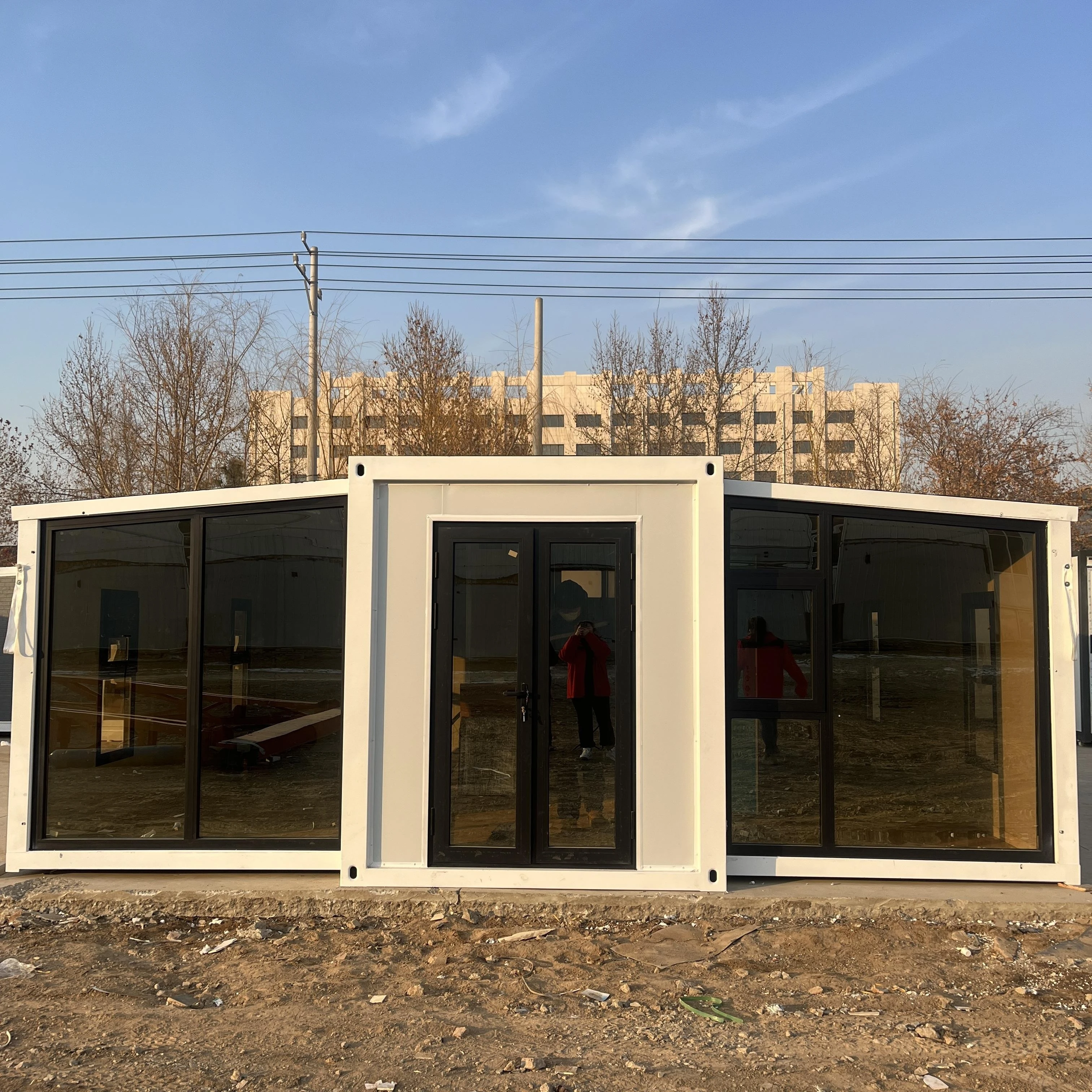 Heavy Duty Waterproof Worker Accommodation for Mining Camp and Modular Prefabricated Expandable Container House