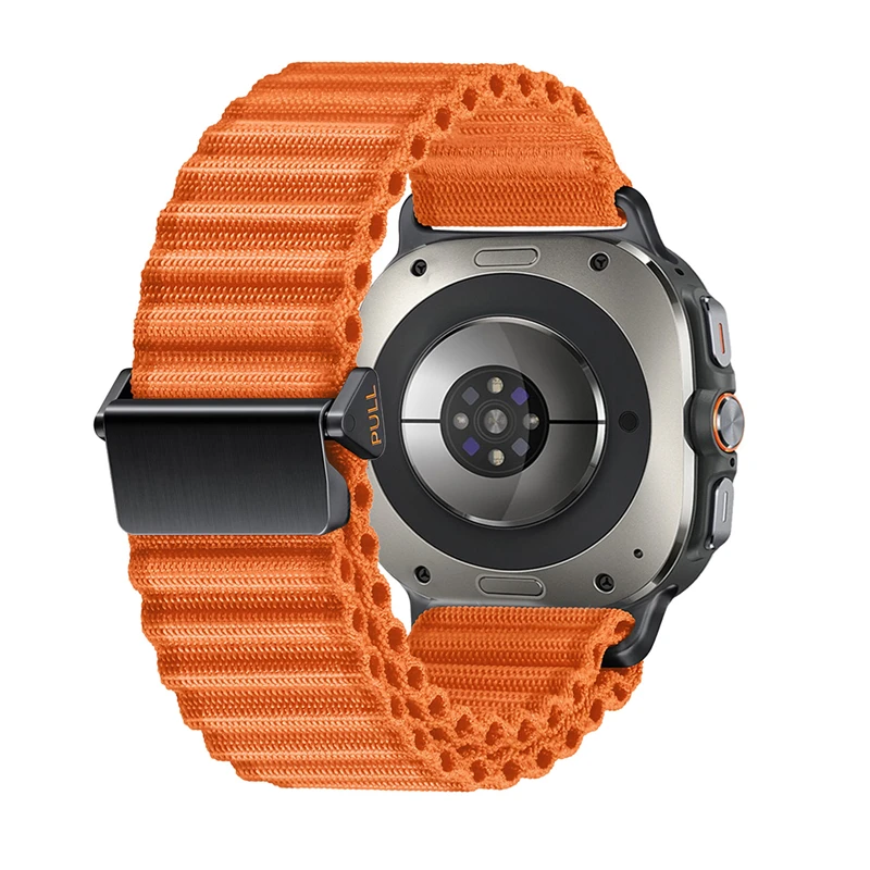 Sport-Trail-Armband für Samsung Galaxy Watch Ultra2 2026, Nylon-Schlaufenband, Correa für Samsung Galaxy Ultra 47mm, Armband ohne Lücken