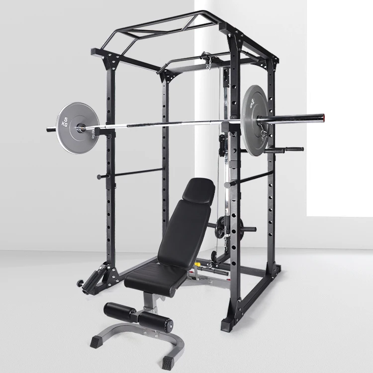 Body Strength Training Exercise heavy duty strength Multifunction Gym Equipment custom Squat Power Rack