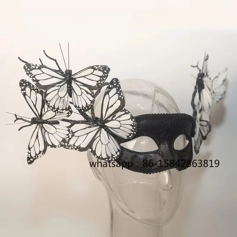 Mori Branch Butterfly Mask Creative Mask Singing Party Dance Halloween Carnival Mask