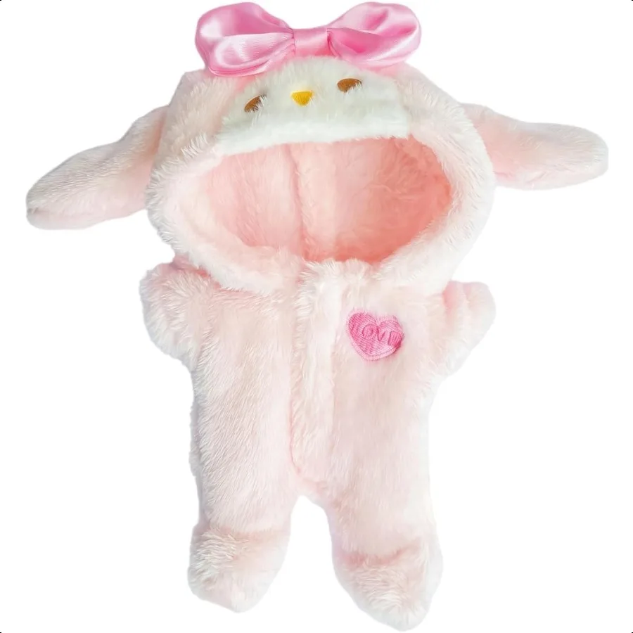 

Комплект одежды для куклы 17 см, комбинезон для 6,7 дюймов, кукольный костюм, наряд в животном стиле, милый модный наряд для одежды, аксессуары