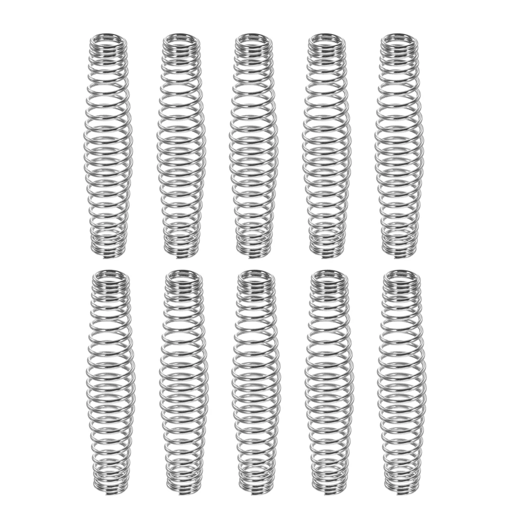 

10 Pcs Garden Shears Spring Stainless Steel Coil Replacement Trimming Pruner Part Bypass Precision Hand Scissors Springs