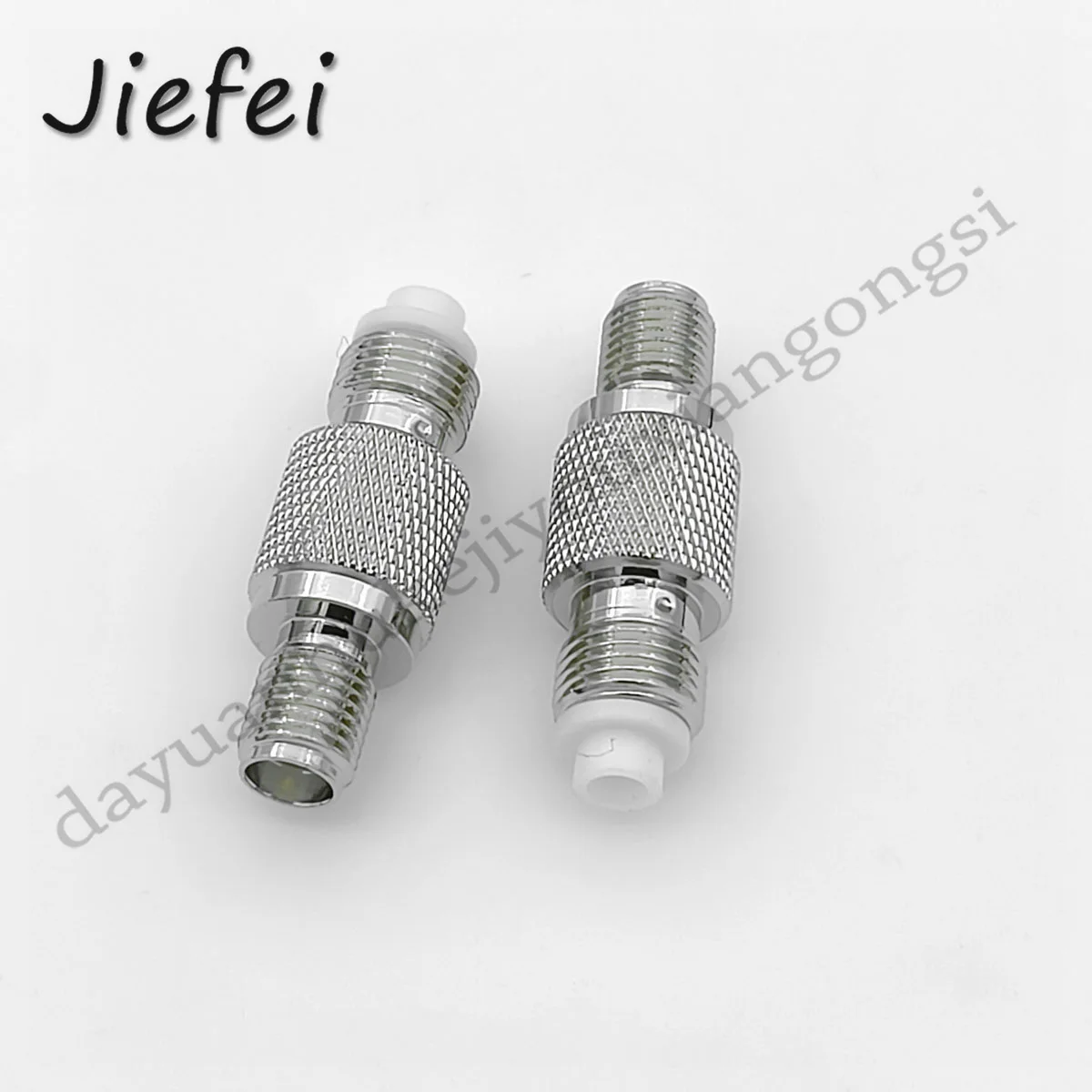 2Pcs Brass SMA to FME Female Jack Connector RF Coax Adapter Convertor Straight Nickelplated Wholesale