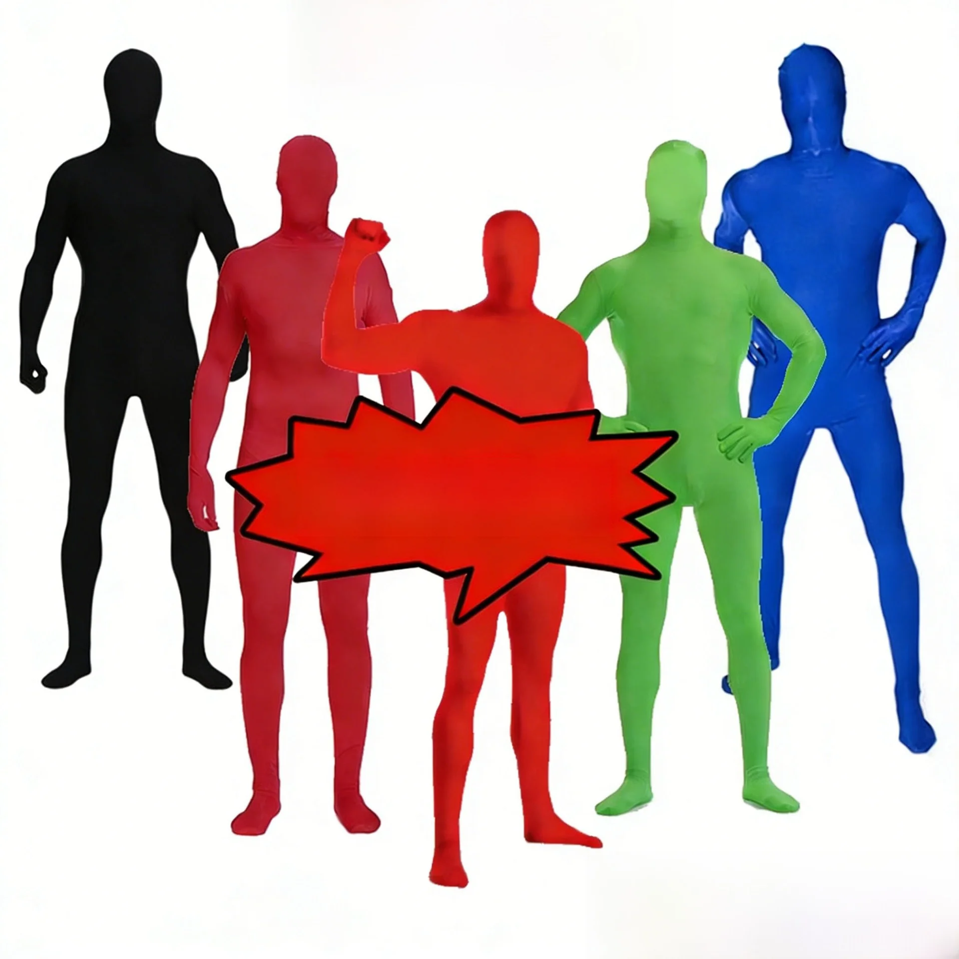 Halloween Invisibility Clothes Adult Cosplay Stage Performance Suit Ninja Onesie Cosplay Costume Chinese Production 2026 Spring