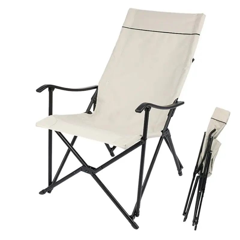 Outdoor Folding Chairs Lawn Chairs Folding Portable Camping Chair Chair Heavy Duty Folding Camp Chair For Camping Fishing Bbqs