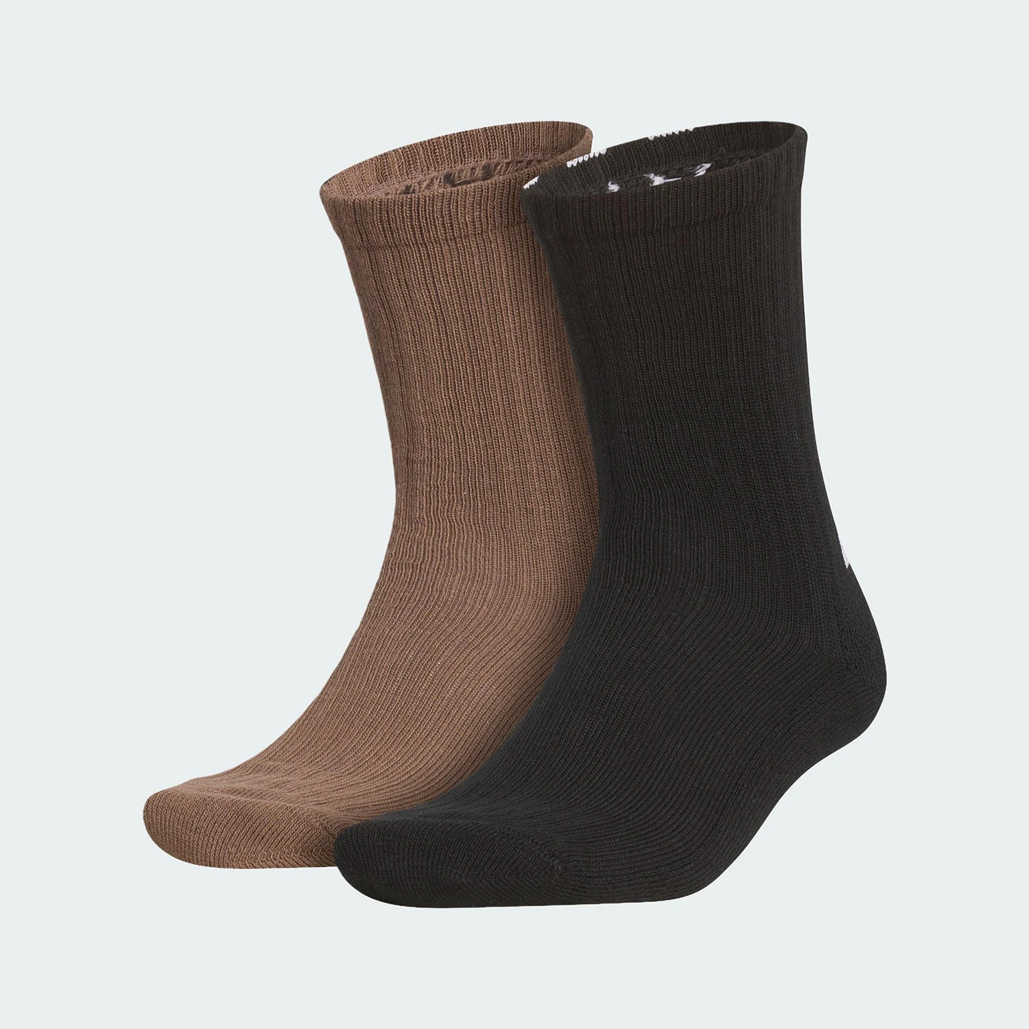 

Adidas genuine men's and women's knitted breathable sports socks two pairs set JX9932