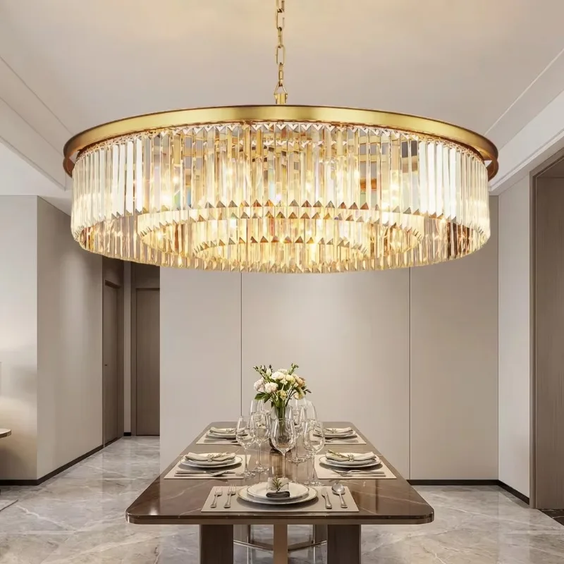 High-quality glass LED bulbs, modern design with white shade living room light