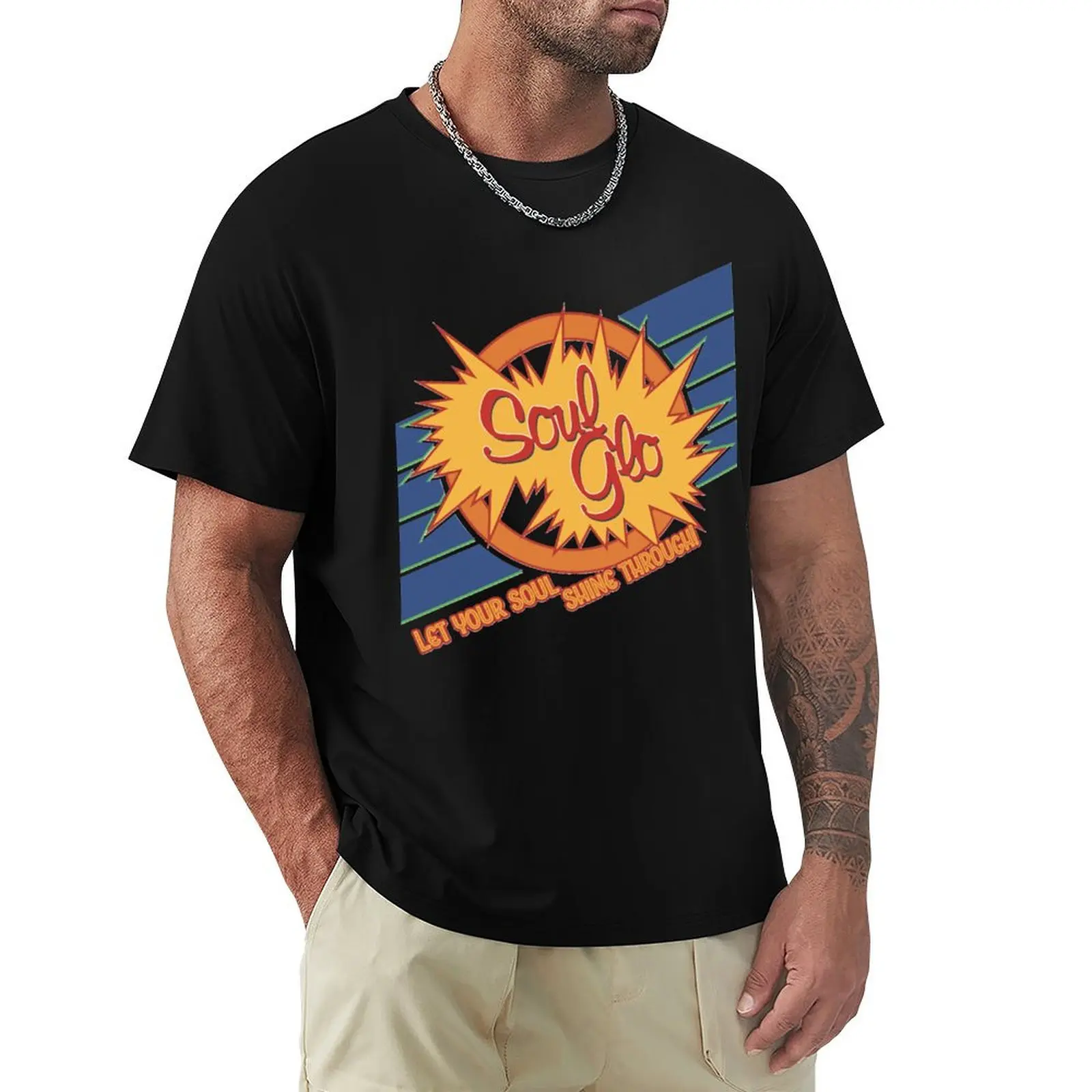 Soul Glo T-shirt heavyweights boys animal print sublime blacks t shirts men