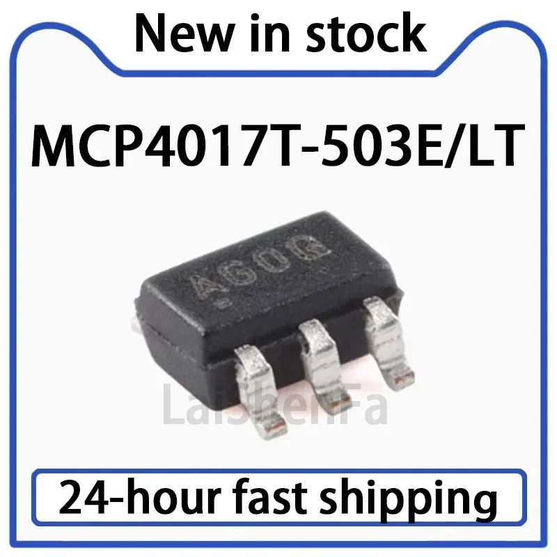 5 Stück MCP4017T-503E/LT SC-70-6 7-Bit-Einkanal-Digitalpotentiometer-Chip auf Lager