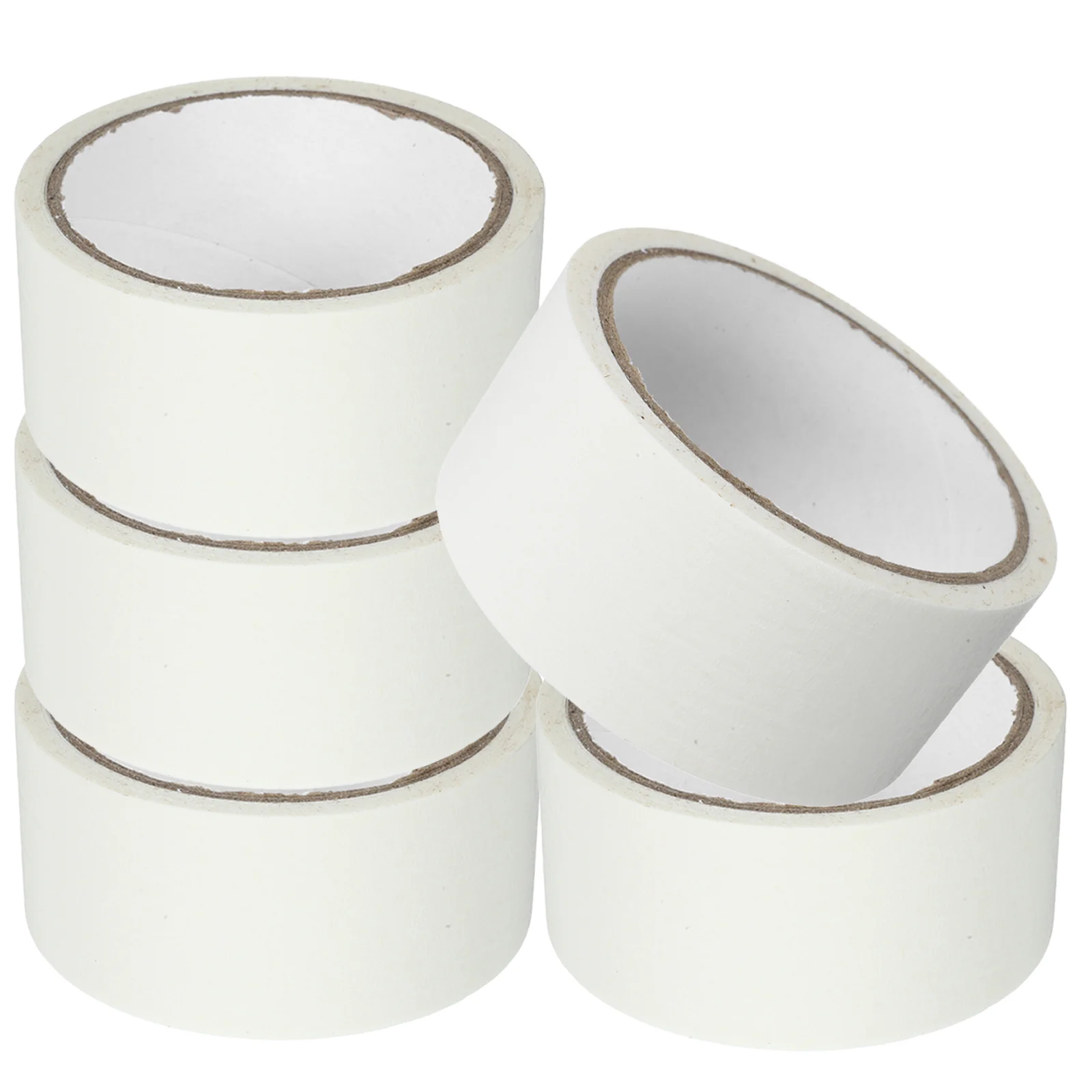 شريط طلاء بطول 20 مترًا، خالٍ من بقايا اللف، سهل الاستخدام لطلاء الجدران والإبداع الفني، شريط رسام، شريط رسم أبيض، #6