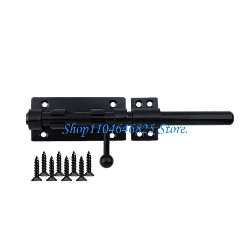

Stainless Steel Door Lock Sliding Bolts Latches Hasp Hardware Heavy Duty Garden Shed Sliding Lock Easy to Install