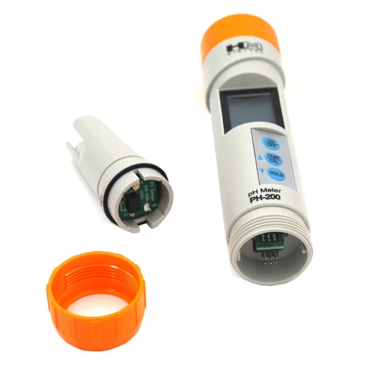 PH-200 Waterproof PH Meter Temperature with Automatic Calibration Function pH Water Quality Pen Tester