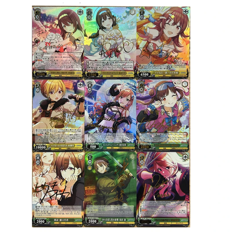 

Коллекционная карточка-игрушка SHINY FEST Series DIY: Золотая Флеш-карта с индивидуальным дизайном, аниме-тематика, 63*88 мм