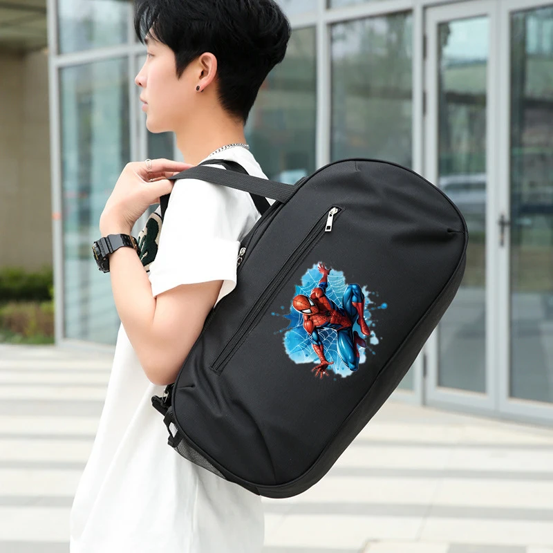 Spidermans Anime Gym Bag Large Capacity Clothing Storage Duffle Bags Sports Men Travel Shoulder Bags Waterproof Handbag Gifts