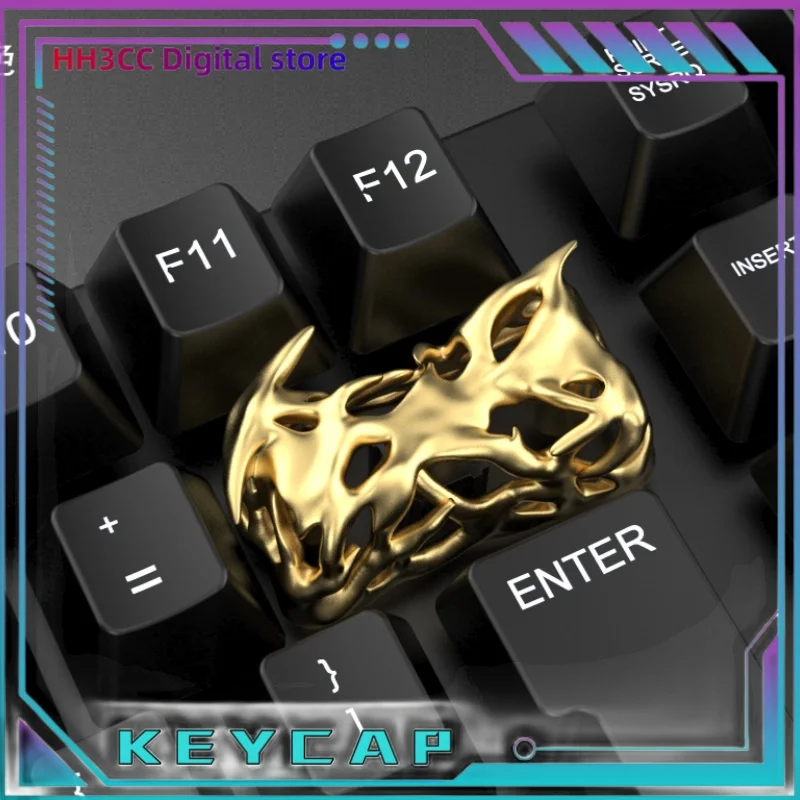 

Персонализированный оригинальный полый колпачок для клавиатуры, механическая клавиатура, поперечная ось, удаление клавиши, аксессуары для игровой клавиатуры для ПК, подарок, индивидуальный колпачок для клавиатуры