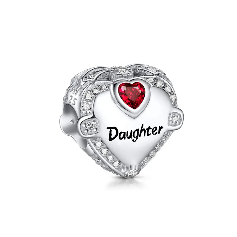 2024 New I Love Your Mother, sisters, Father, Family Charm Pendant, Fitted Original 925 Sterling Silver Bracelet DIY Accessories image 3