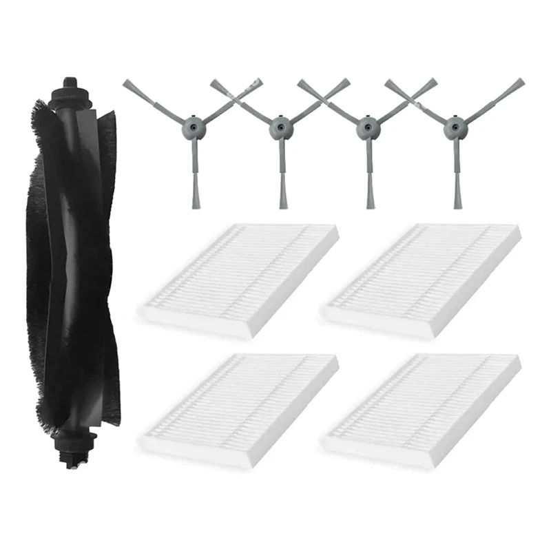 

Main Side Brush Hepa Filter As Shown Plastic Home Appliance Accessories For Eufy Clean L50, L50 SES, L60, L60 Hybrid Accessories