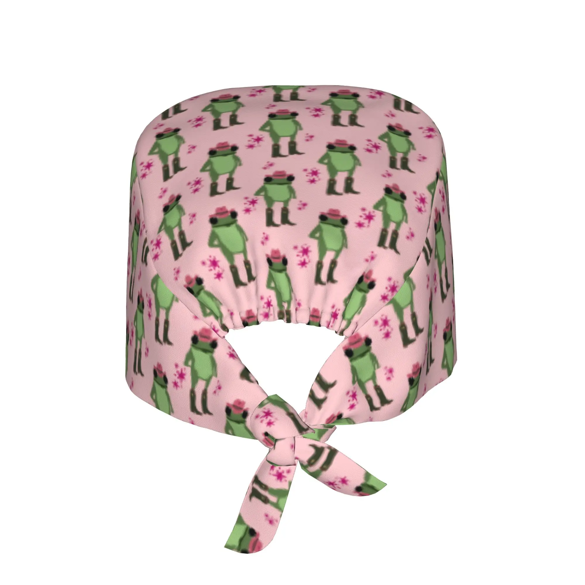 Cute Frog   Scrubs Cap Surgical Hats Women Men In a YEE HAW State of Mind  Operating Room Cap Operator Hats Lab Works Hat