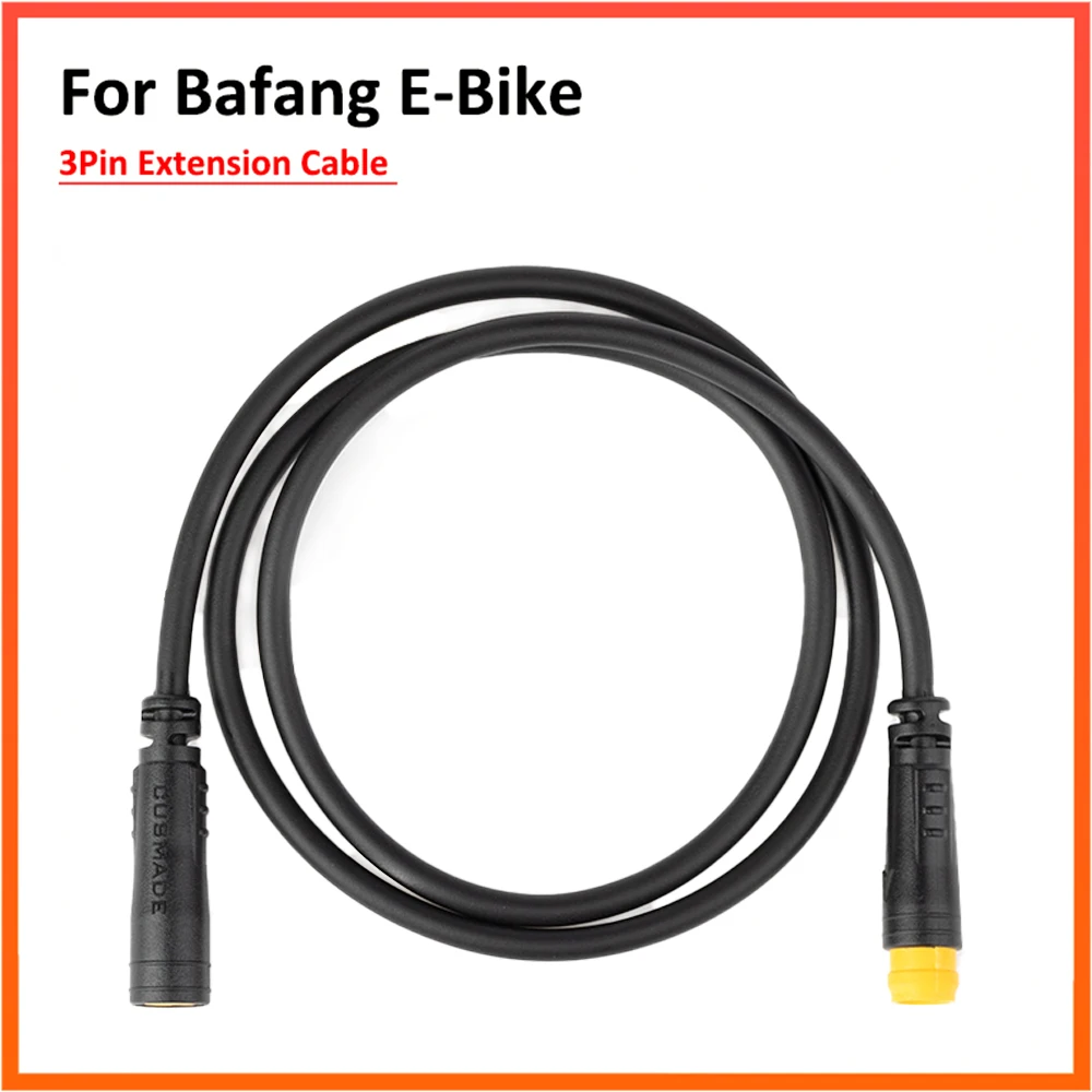 EBike 3Pin Extension Cable for bafang Electric Bike Mid Drive Motor expand gear sensor Thumb Throttle brake Lever