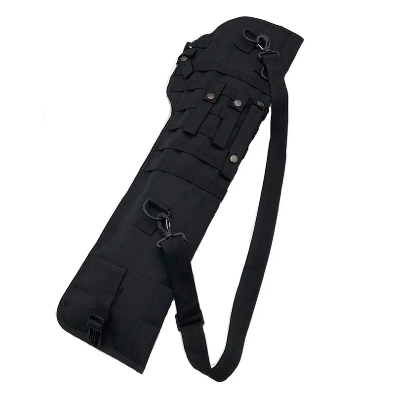 Airsoft Accessories Tactical Equipment Rifle Shotgun Scabbard Bag Molle Shoulder Rifle Case Holster Hunting Long Gun Knife Bag