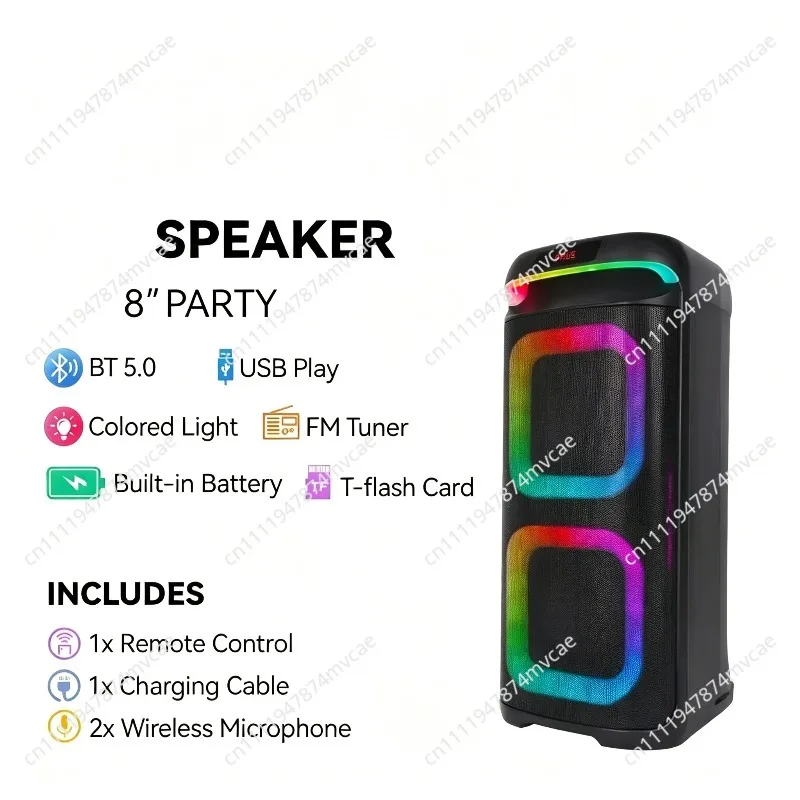 Bluetooth Speaker High Sound Quality Subwoofer Home Living Room Surround Sound Speaker