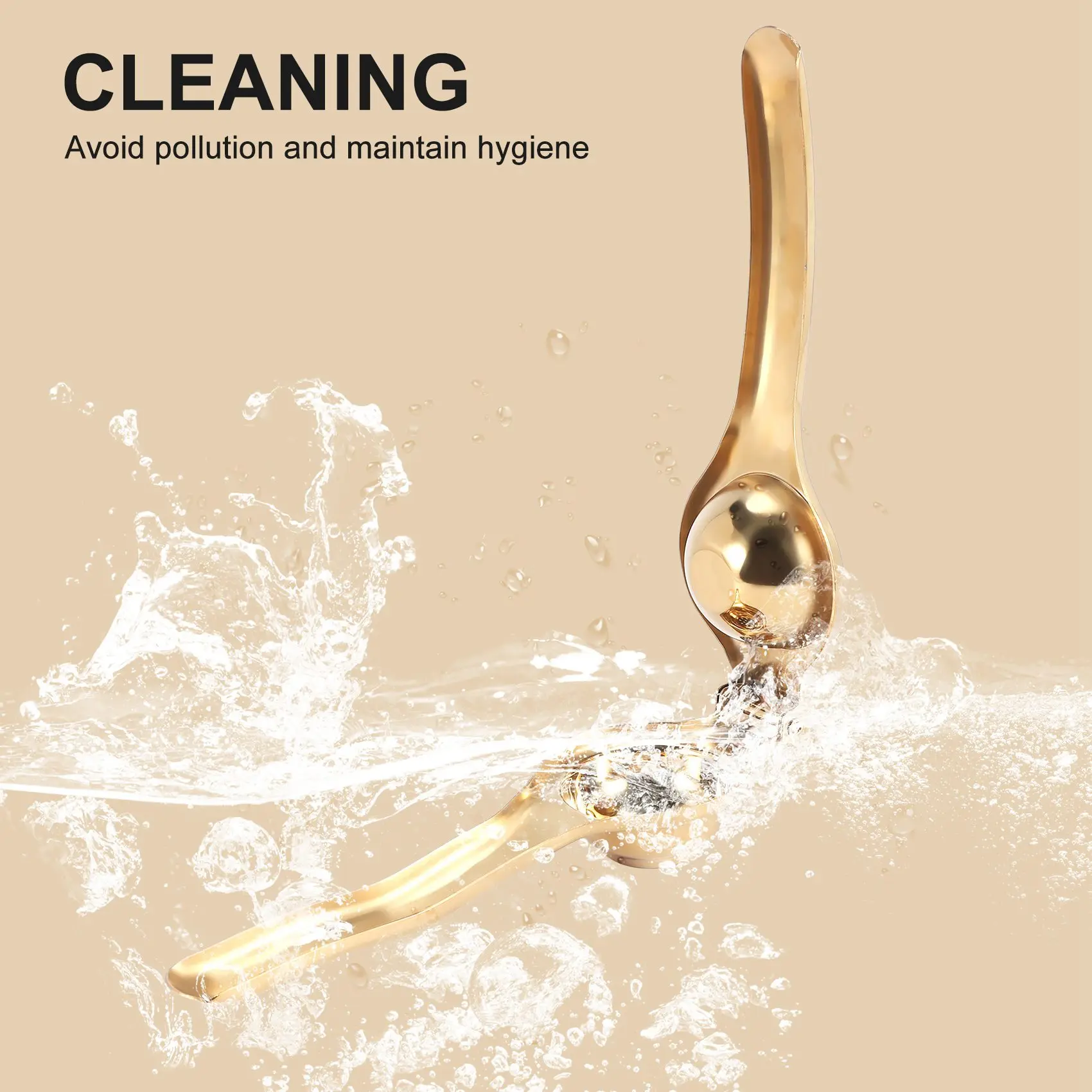 عصارة ليمون يدوية من BAAG، عصارة من الفولاذ المقاوم للصدأ، أداة عصارة ليمون بمقبض حمضيات، ذهبي