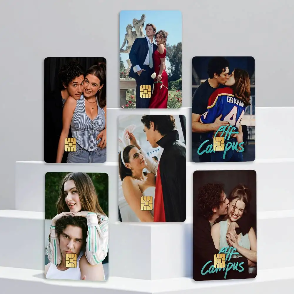 TV-OFF Campus Hannah x Garrett Card Stickers for Bank Access Protective Waterproof Film Cover Sticker Gift