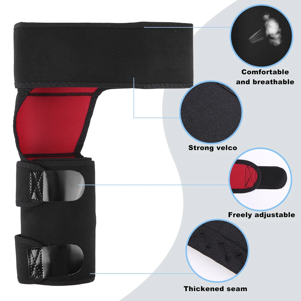 

Компрессионный бандаж для поддержки паха для мужчин и женщин, компрессионный бандаж для поддержки бедра для научного нерва, бедра Fleхоr Strain