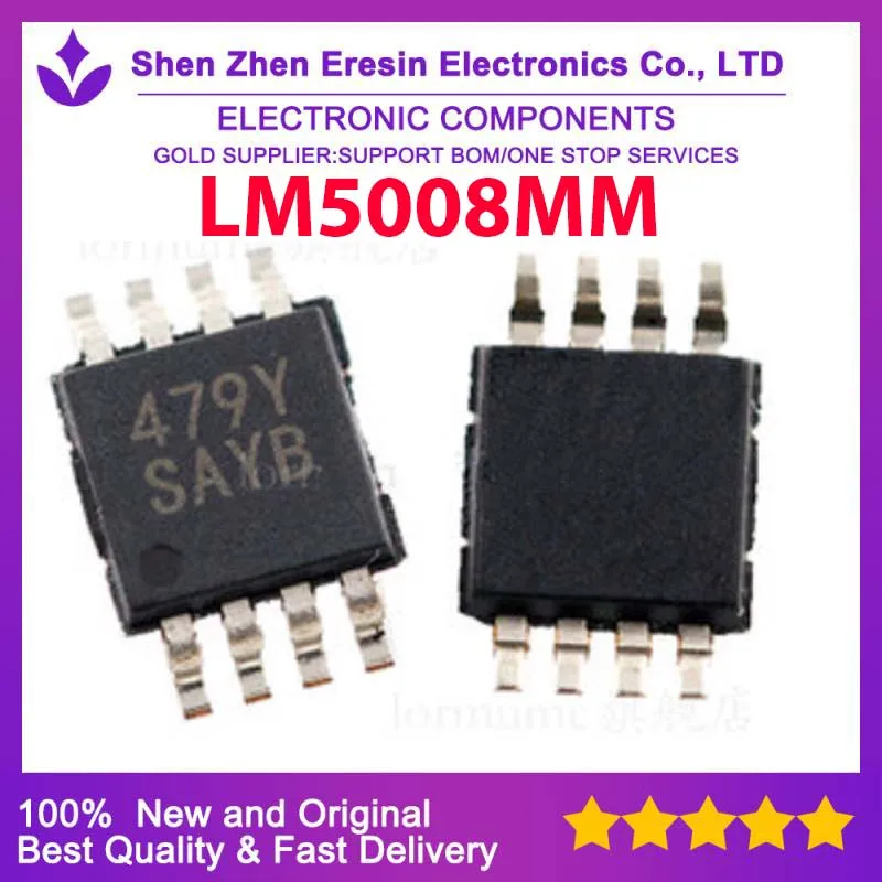 Free shipping    5PCS/LOT  LM5008MM MSOP8  New and original