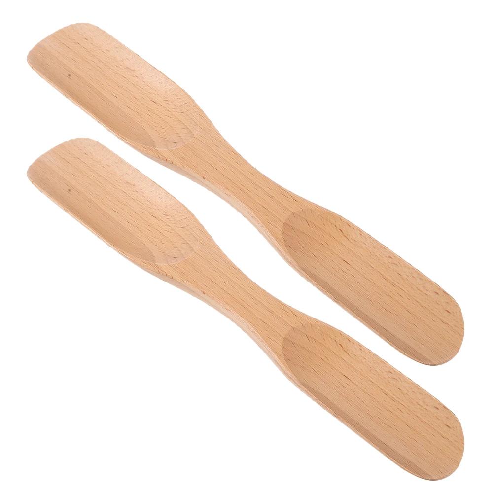 

2Pcs Solid Shoehorn Durable Beech Ergonomic H Portable Shoe Accessories Boot Horn Shoe Spoon Ergonomic H Travel Small