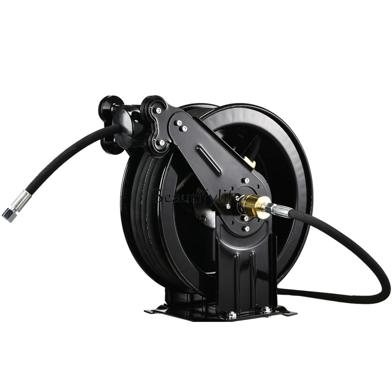 

Automatic telescopic double-layer steel wire butter reel high pressure anti-riot electric pneumatic butter machine hose