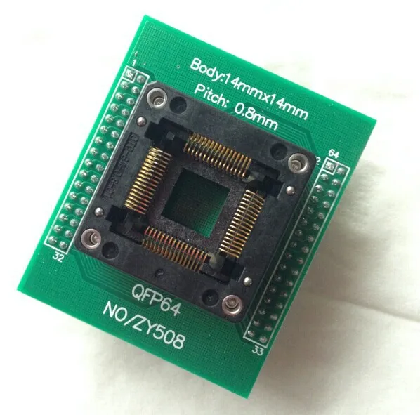 original programmer dedicated special ZY508C TQFP64 ZLG X5/X8/5000U burning seat