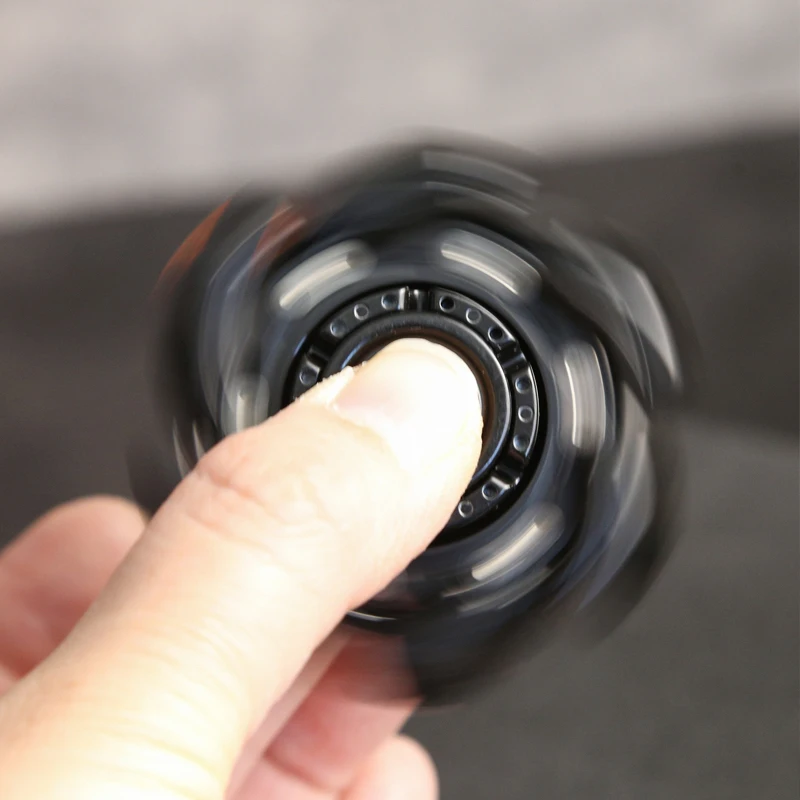 손가락 끝 자이로 피젯 스피너 다용도 CNC 손가락 끝 스트레스 해소 자폐증 피젯 장난감 성인 선물