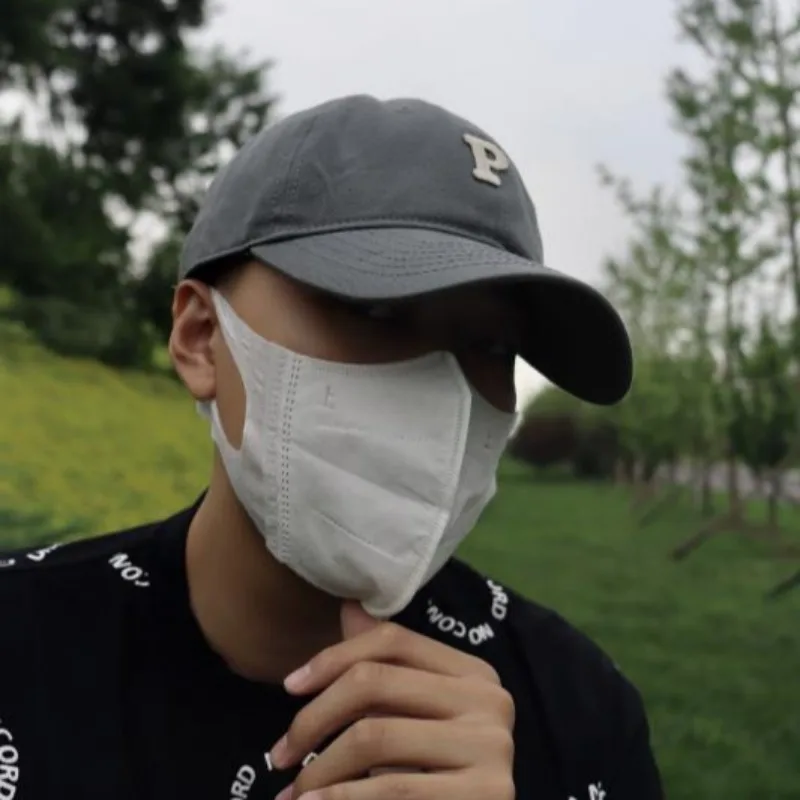 الأزياء P إلكتروني قبعات البيسبول الذكور حجم كبير 60 سنتيمتر 63 سنتيمتر Snapback القبعات الإناث Ins المد لينة أعلى كبير محيط الرأس قبعة الشمس