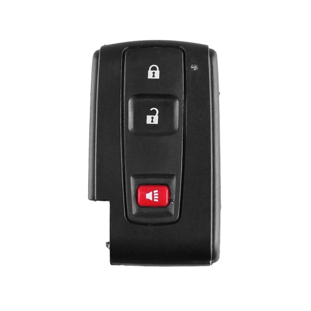 3 Knoppen Smart Remote Auto Key Shell Case Voor Toyota Prius 2004 2005 2006 2007 2008 2009 Corolla Verso Camry Key Cover